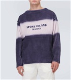 Stone Island Marina intarsia cotton sweater