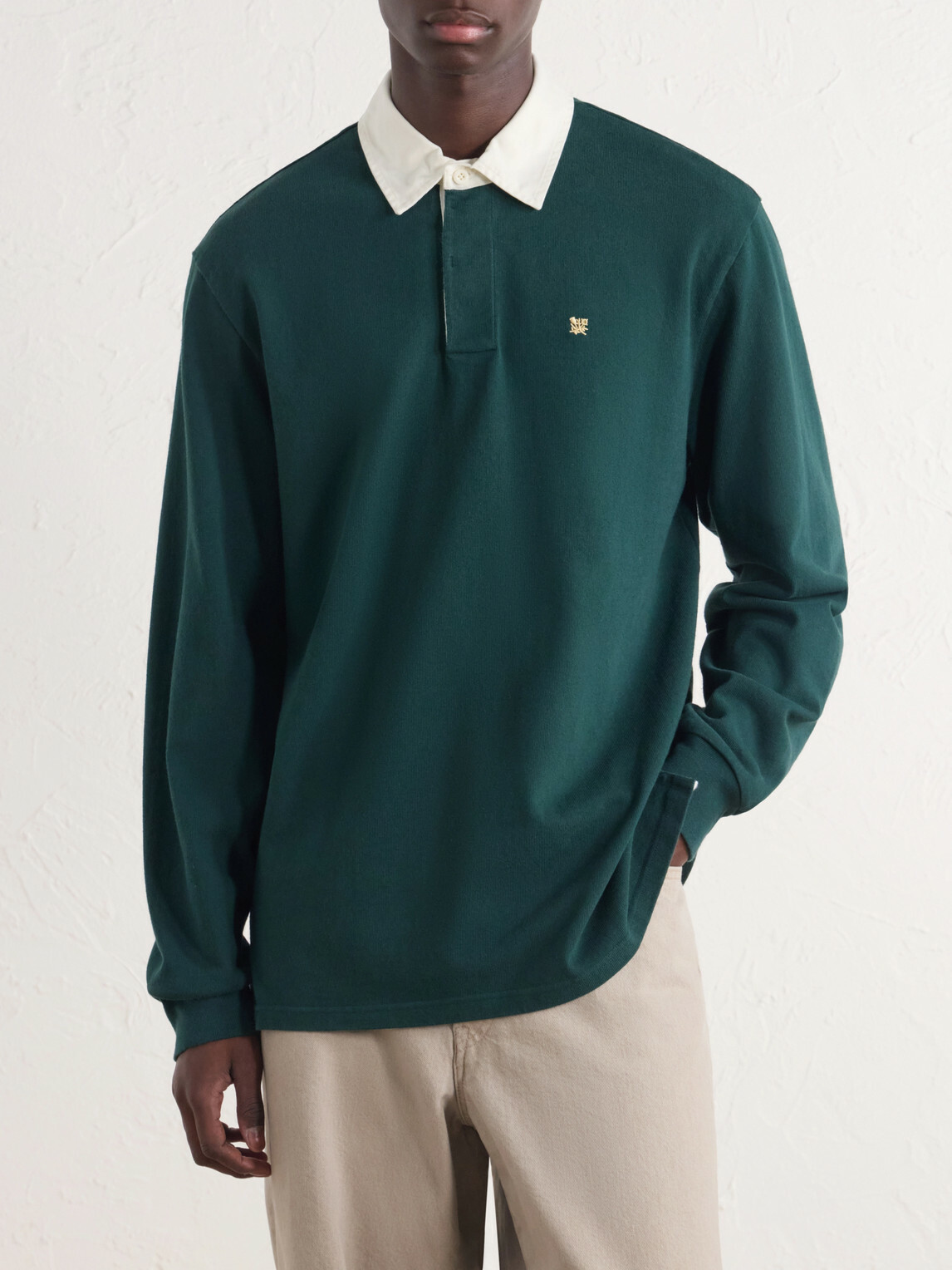 Aimé Leon Dore - Cotton-Jersey Polo Shirt - Green