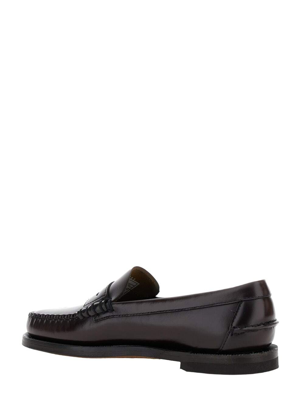 Sebago dan Bordeaux Pull-on Loafers In Leather Woman