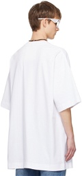 Givenchy White Eyelet T-Shirt