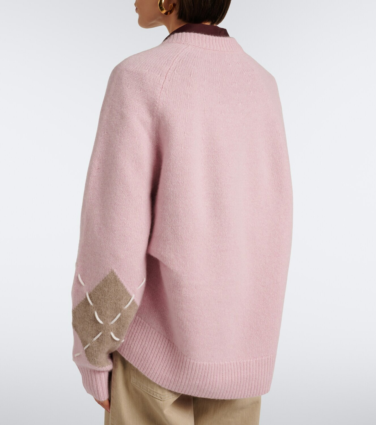 Arch4 Sloane argyle cashmere sweater