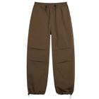 Cecilie Bahnsen Women's Brooks Joggers in Brown