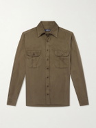 J. Mueser - TENCEL™ Lyocell-Twill Shirt - Green