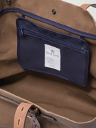 Bleu de Chauffe - Zinnia Large Leather-Trimmed Canvas Tote Bag