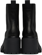 rag & bone Black Shiloh Mid Boots