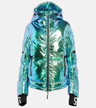 Jet Set Julia metallic ski jacket