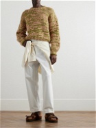 Federico Curradi - Two-Tone Wool Sweater - Green