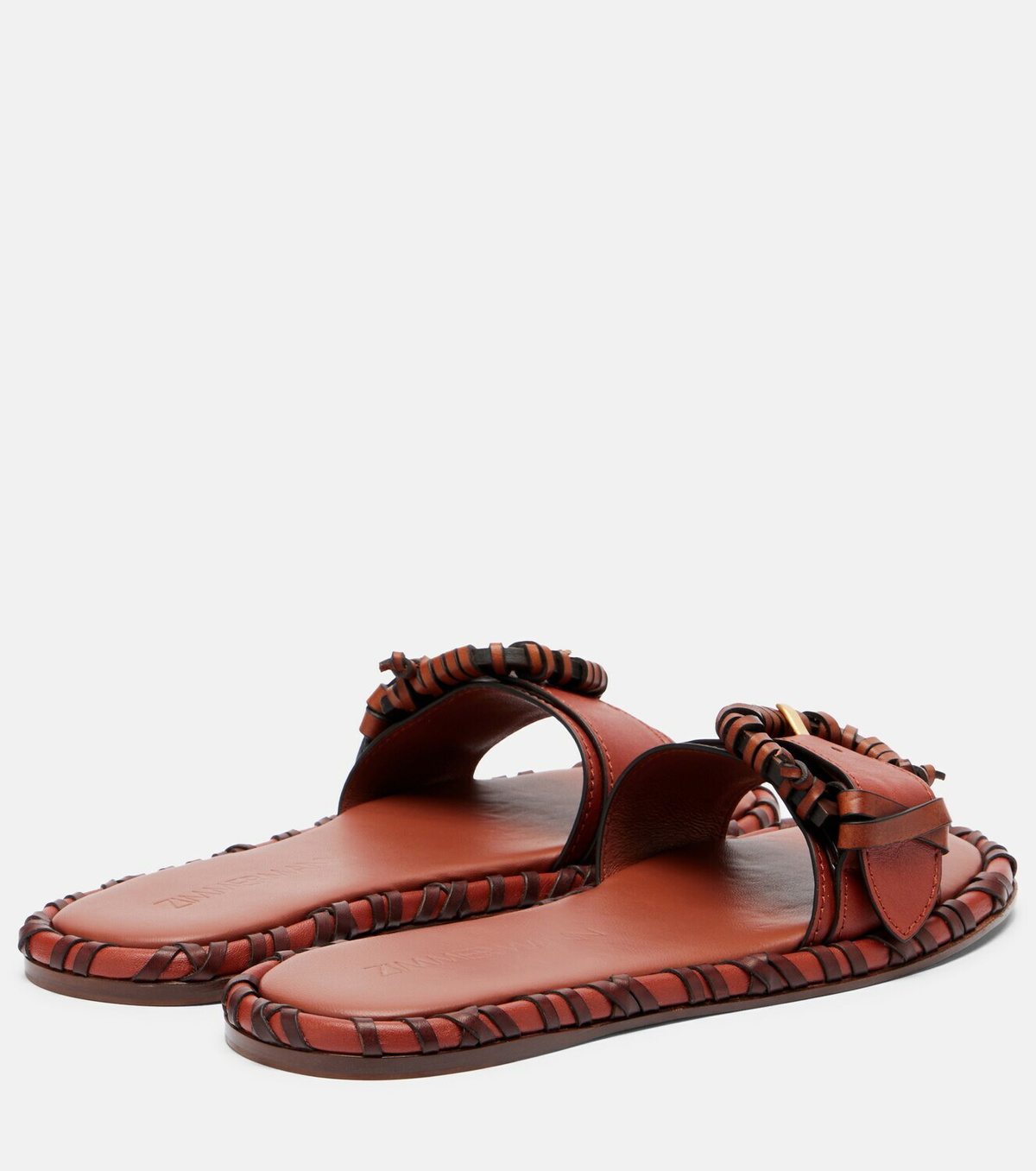 Zimmermann Alchemy leather slides