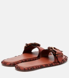 Zimmermann Alchemy leather slides