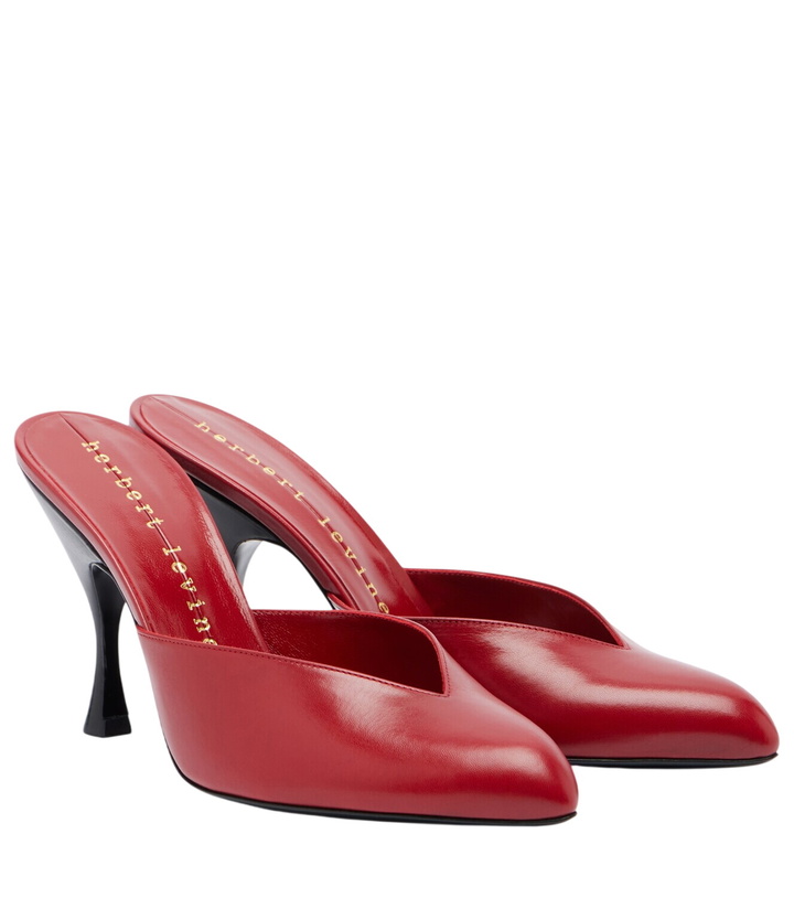 Photo: Herbert Levine Sitting Pretty leather mules