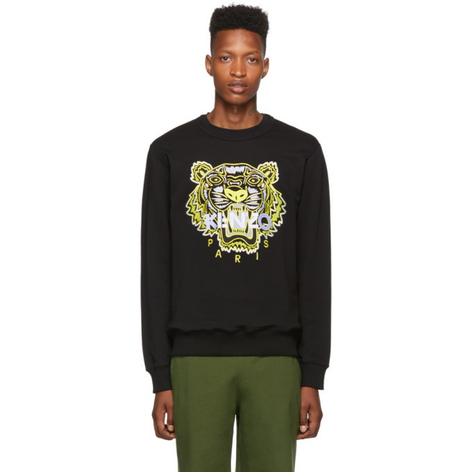 Photo: Kenzo Black High Summer Edition Tiger Sweatshirt