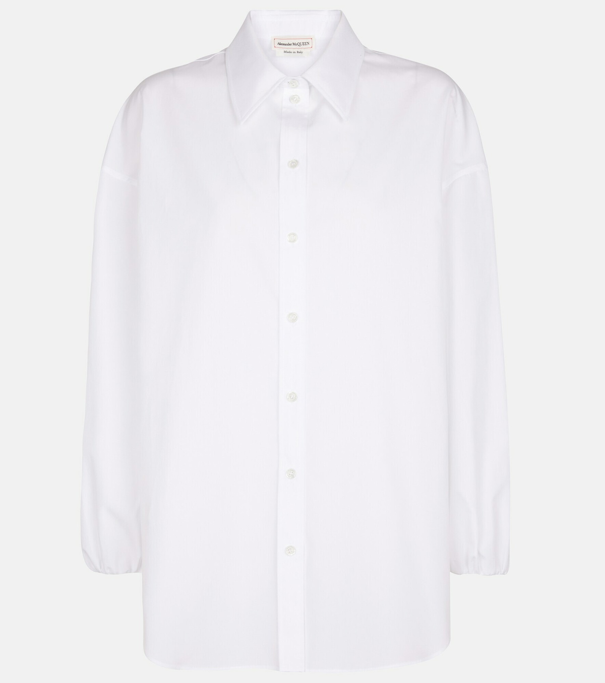 Alexander McQueen - Cotton poplin shirt Alexander McQueen