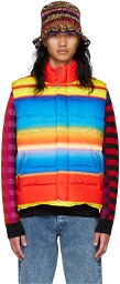 AGR Multicolor Down Puffer Vest