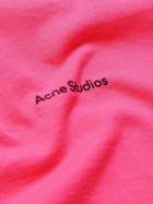 Acne Studios - Logo-Print Cotton-Jersey T-Shirt - Pink