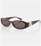Gucci Interlocking G oval sunglasses