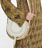 Chloe - Marcie Small raffia crossbody bag