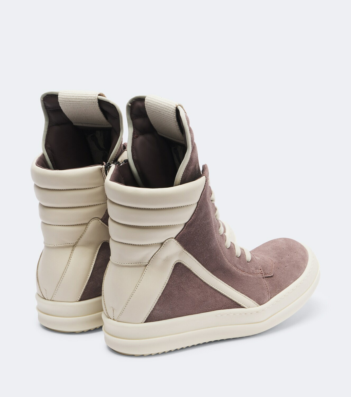 Rick Owens Geobasket suede high-top sneakers