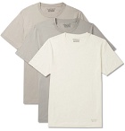 Wacko Maria - Three-Pack Cotton-Jersey T-Shirts - White