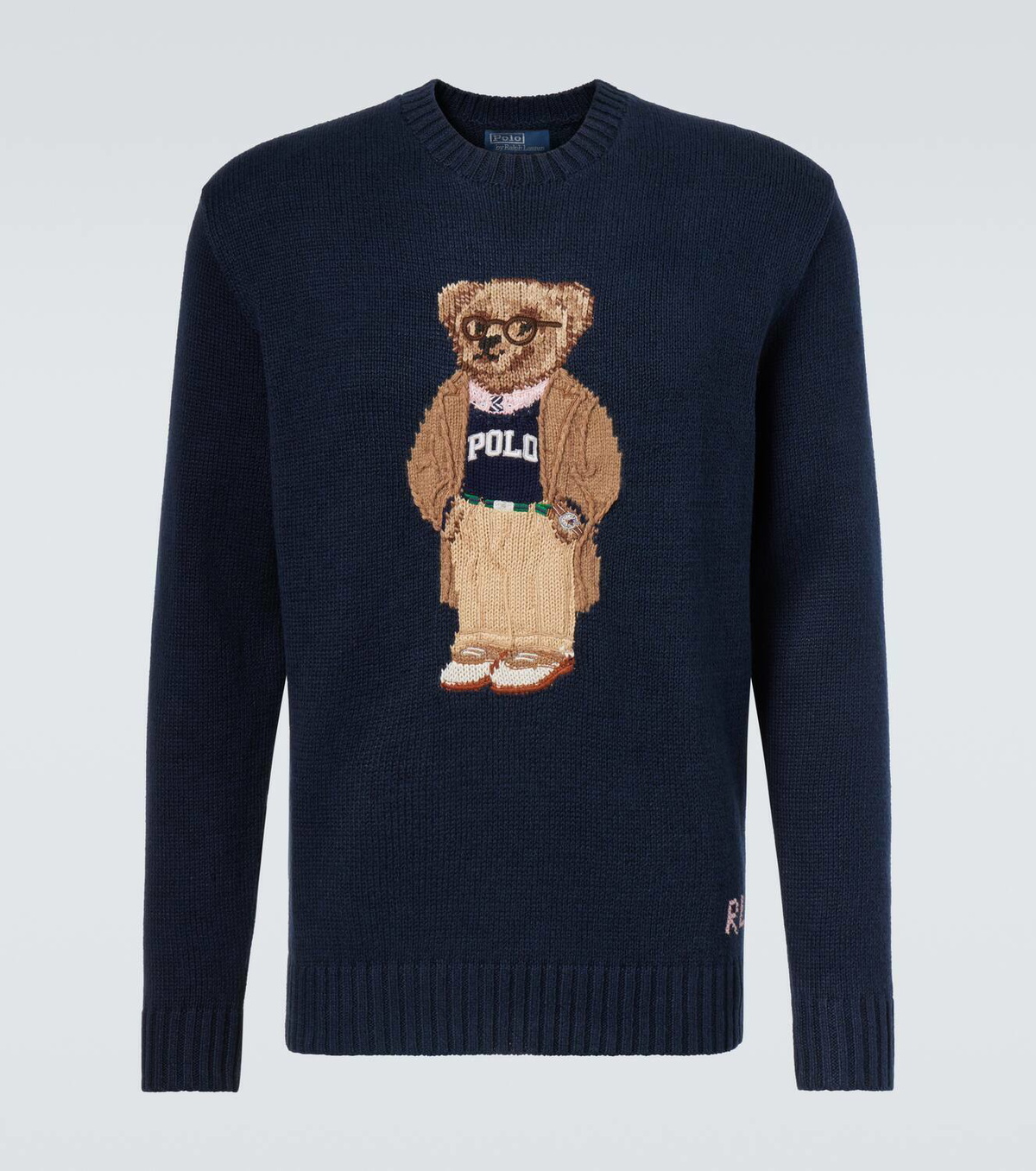 Polo Ralph Lauren Polo Bear linen and cotton sweater Polo Ralph Lauren