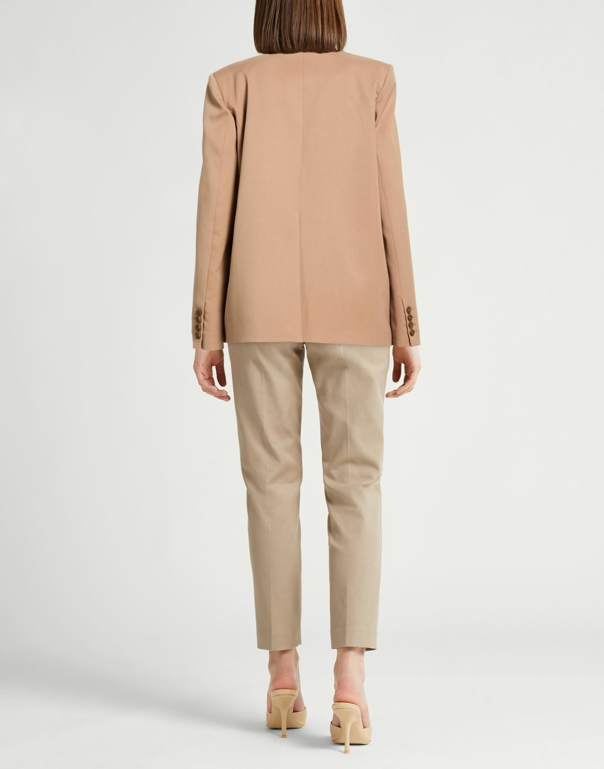 Erika Cavallini Womens Blazer Camel