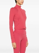 Lululemon Pink It's Rulu Run Cropped Top