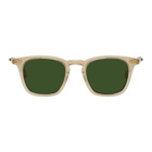 Mr. Leight Beige Getty S 48 Sunglasses