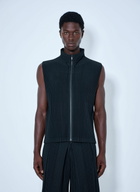 Homme Plissé Issey Miyake Sleeveless Ribbed Gilet
