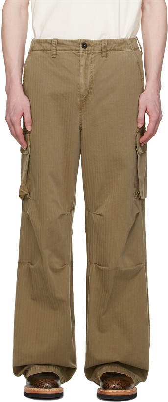 Photo: Our Legacy Taupe Mount Cargo Pants