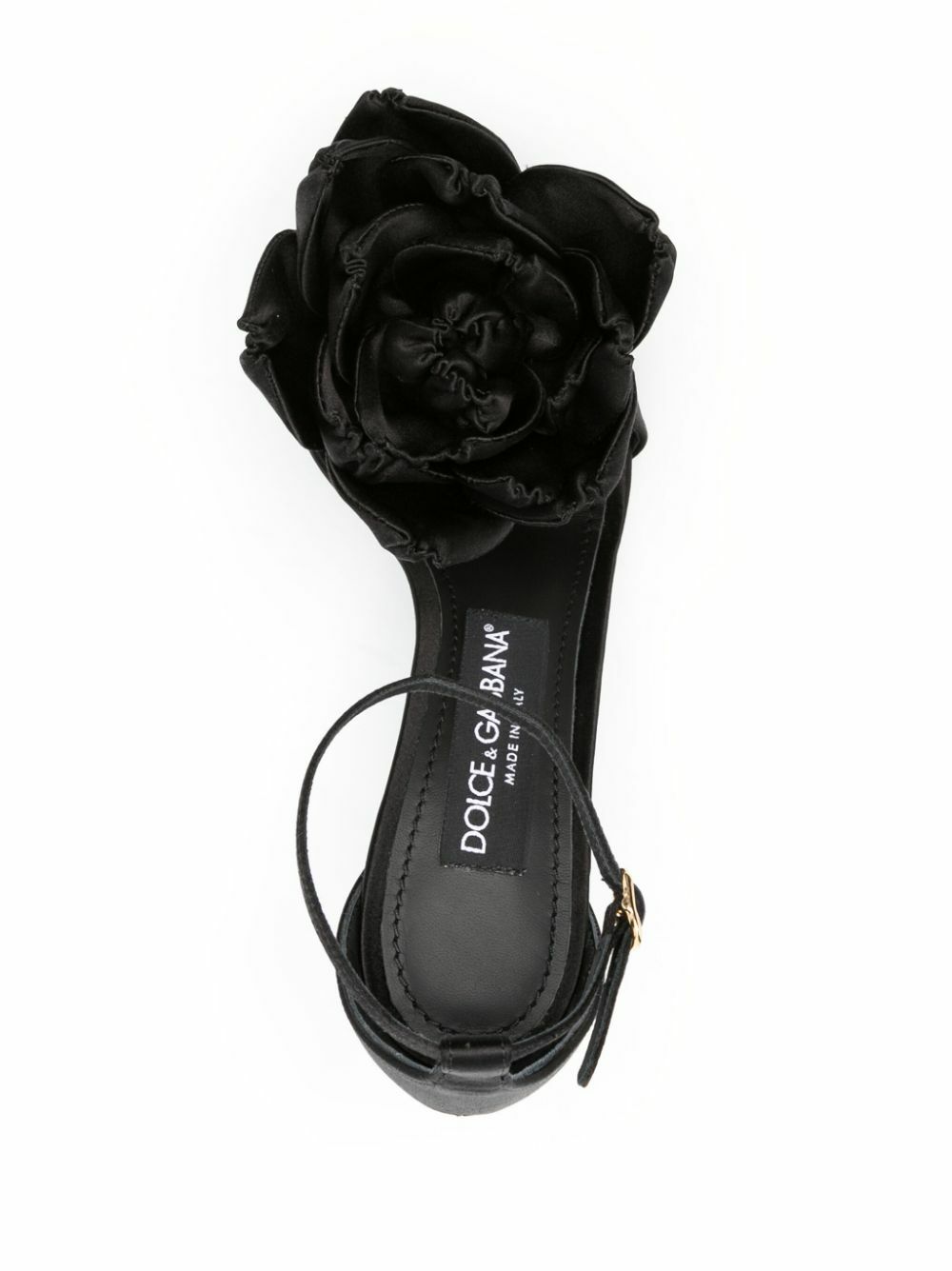 DOLCE & GABBANA - Keira Satin Heel Sandals Dolce & Gabbana