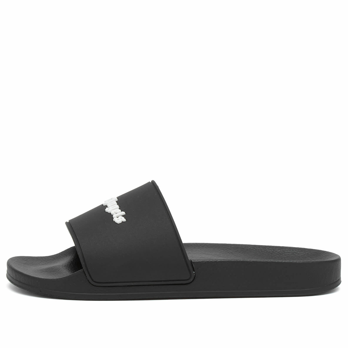 Palm Angels Classic Logo Pool Slide in Black