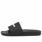 Palm Angels Classic Logo Pool Slide in Black
