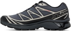 Salomon Black & Gray XT-6 GORE-TEX Sneakers