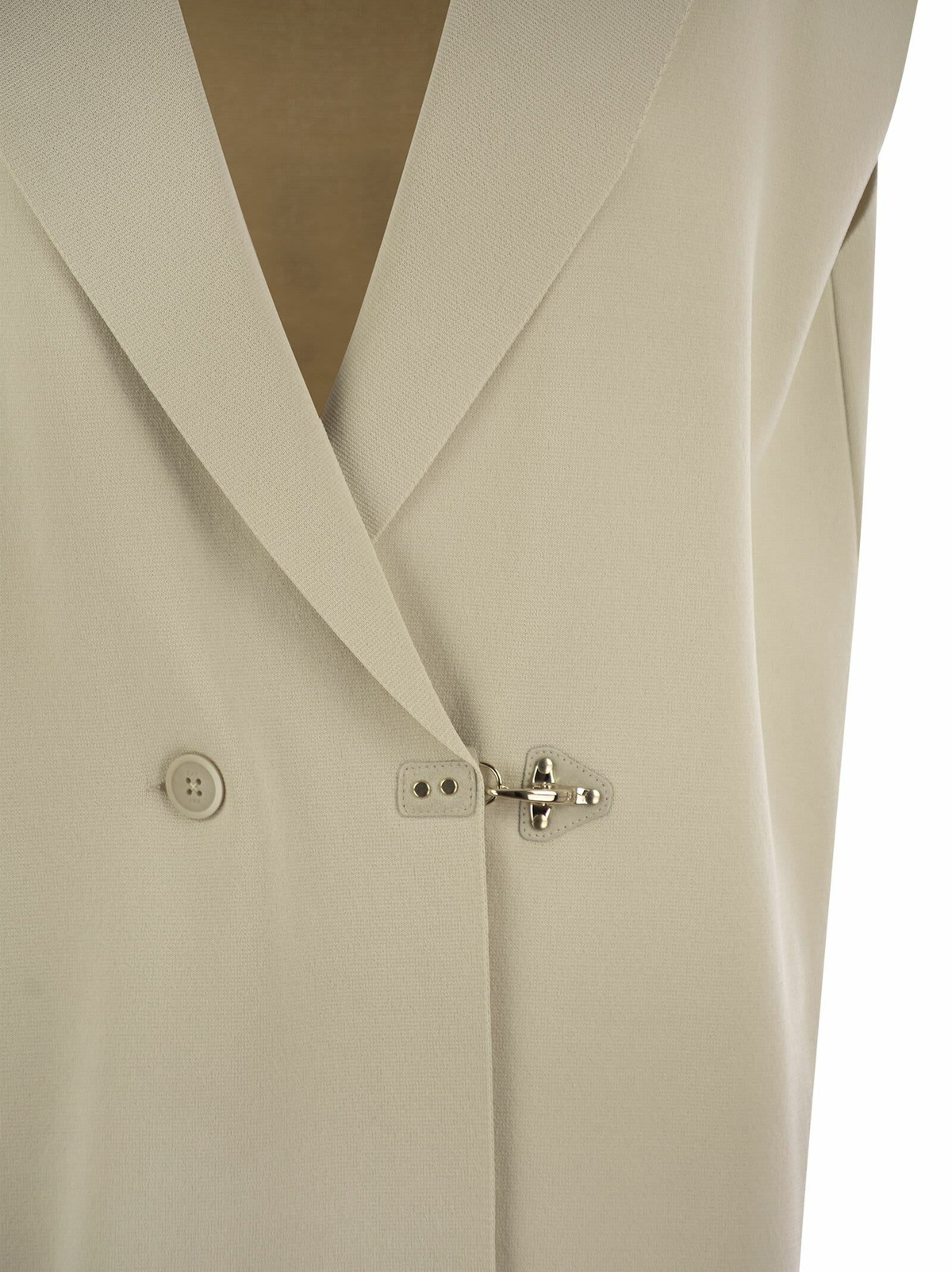 Fay Technical Viscose Knitted Vest Fay