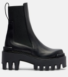 Christian Louboutin Marchacroche leather Chelsea boots