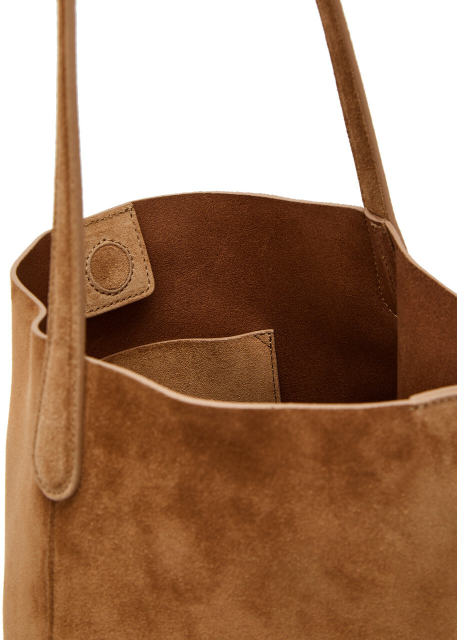Mansur Gavriel Everyday Small Suede Tote bag - Camel - One Size