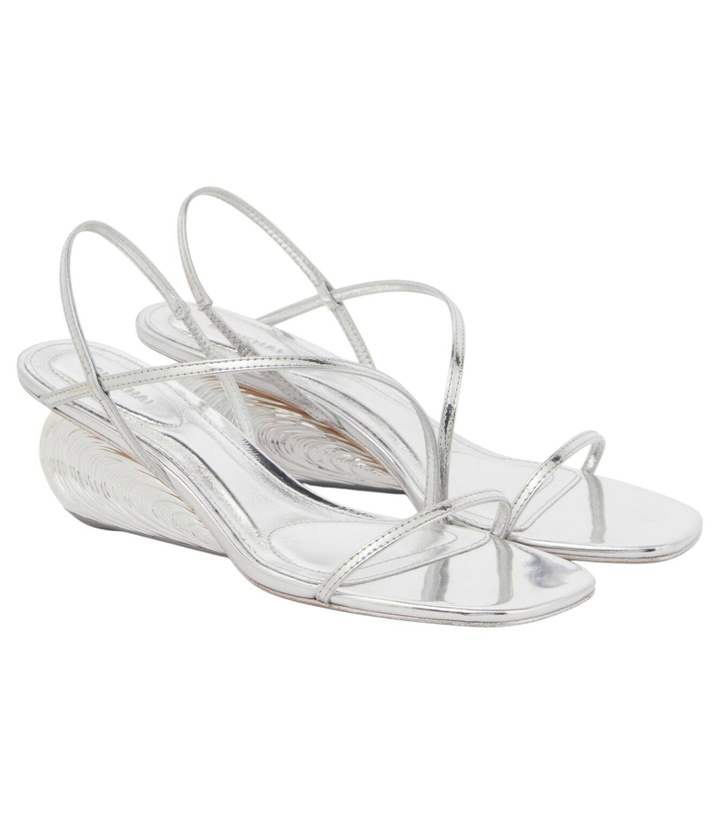 Photo: Simkhai Bridget patent leather wedge sandals
