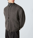 Giorgio Armani Cashmere bomber jacket
