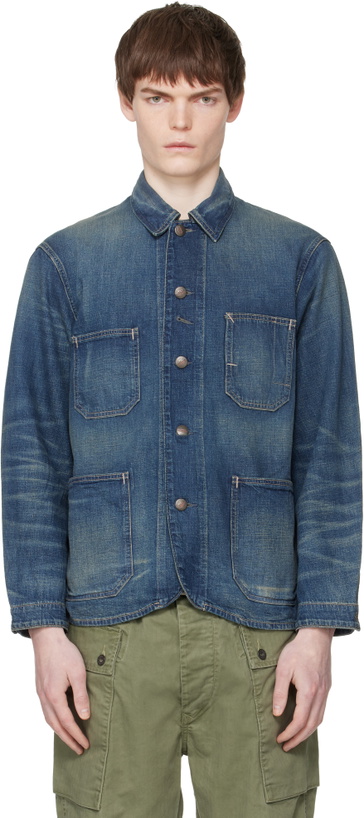 Photo: RRL Blue Torrington Engineer Denim Jacket