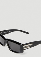 Silver Clouds 01 Sunglasses in Black