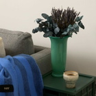 HAY Empire Vase - Large in Green/Dark Green 