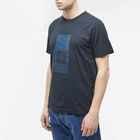 Stone Island Men's Abbrevaiation One Graphic T-Shirt in Navy