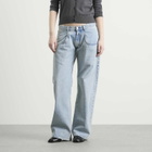 Maison Margiela Women's Five Pocket Jeans in Ice Blue