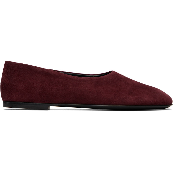 Photo: Proenza Schouler Burgundy Glove Ballerina Flats