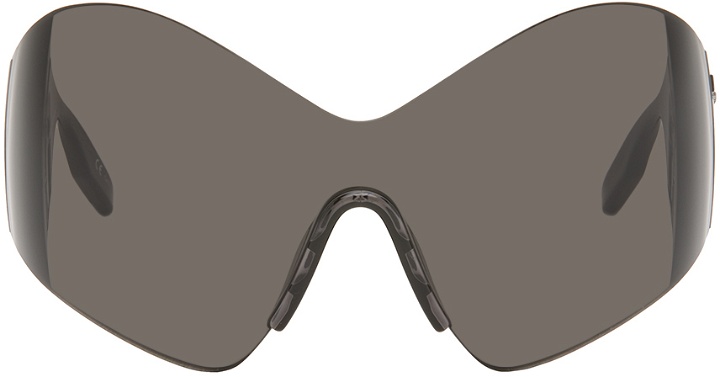 Photo: Balenciaga Black Mask Butterfly Sunglasses