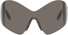 Balenciaga Black Mask Butterfly Sunglasses