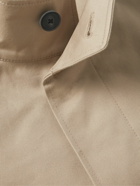 ATON - West Point Brushed Cotton-Twill Field Jacket - Neutrals
