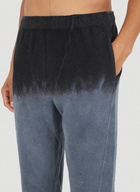 Hand Dyed Twist Track Pants in Grey