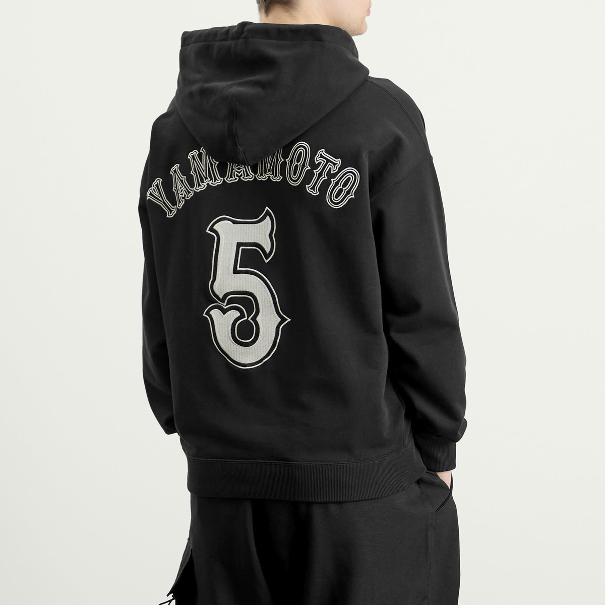 Y-3 Men's Elite 5 Hoodie in Black