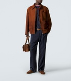 Miu Miu Suede blouson jacket
