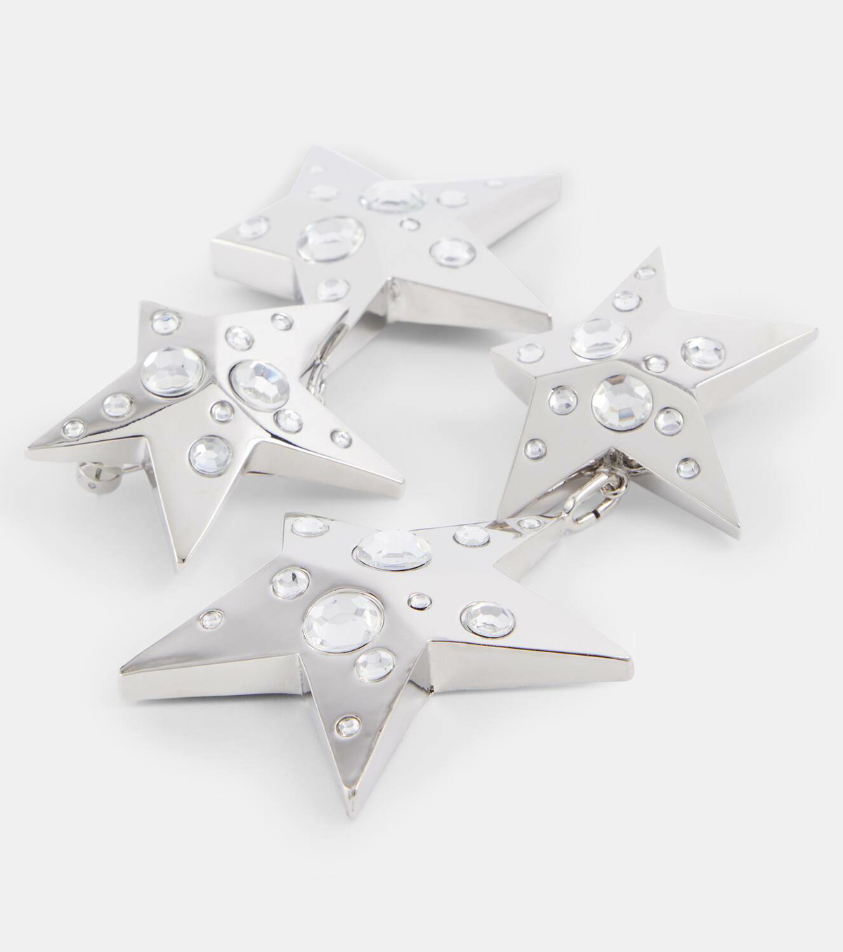 Area Crystal-embellished drop earrings